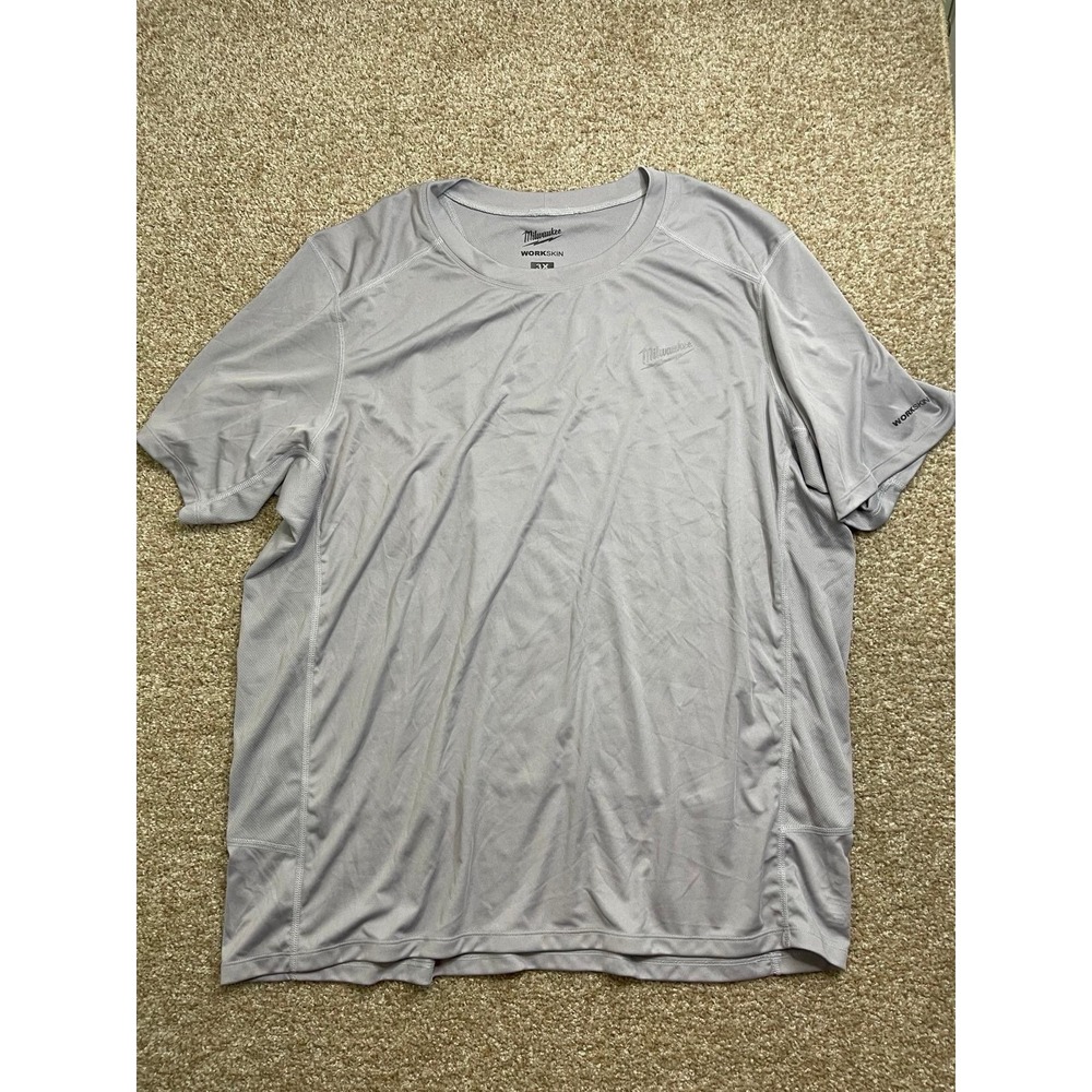 Milwaukee Workskin Lightweight Performance Shirt Short Sleeve‎ Shirt Gray 3X